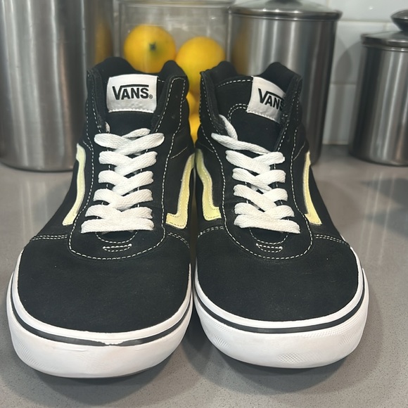 Vans Hightop Old Skool Canvas Sneakers - Picture 2 of 14